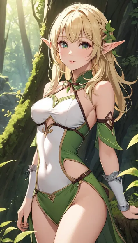  Young sexy blonde elf 