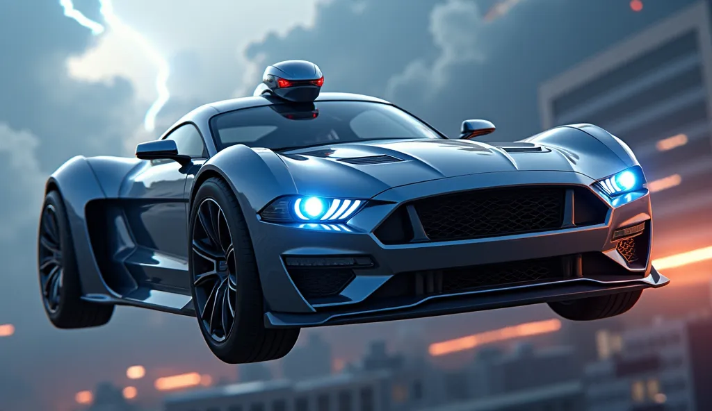  Shelby [car brand] as a superhero
