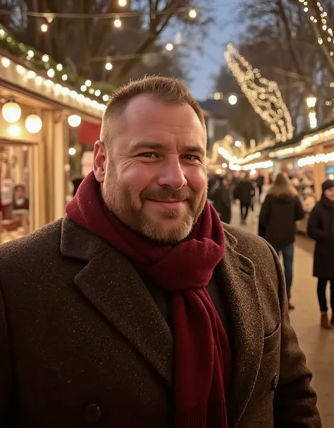 Masterpiece, Accurate, Award Winning, Best Quality, Extremely Detailed, 8K, HD, Super-Resolution, Realistic Textured Hair and Skin, ultra-photorealistic. A ((tall, burly, heavily muscled Caucasian man)) with ((fair skin, thick golden beard, deep-set green ...