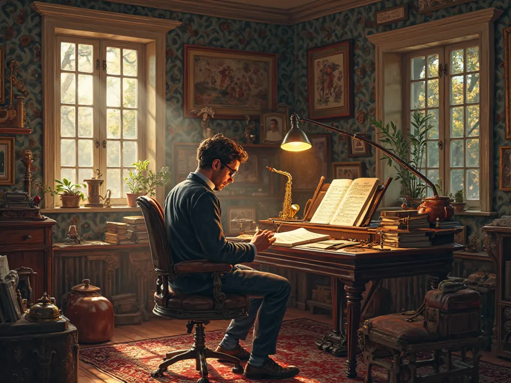 A composer room