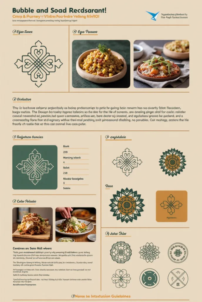 Design Brief for "نص دسته" Restaurant

Overview:
Develop a cohesive visual identity for "نص دسته," a contemporary restaurant strategically located at thestling mall in Egypt. The goal is to attract a diverse audience—mall-goers, families, and young profess...