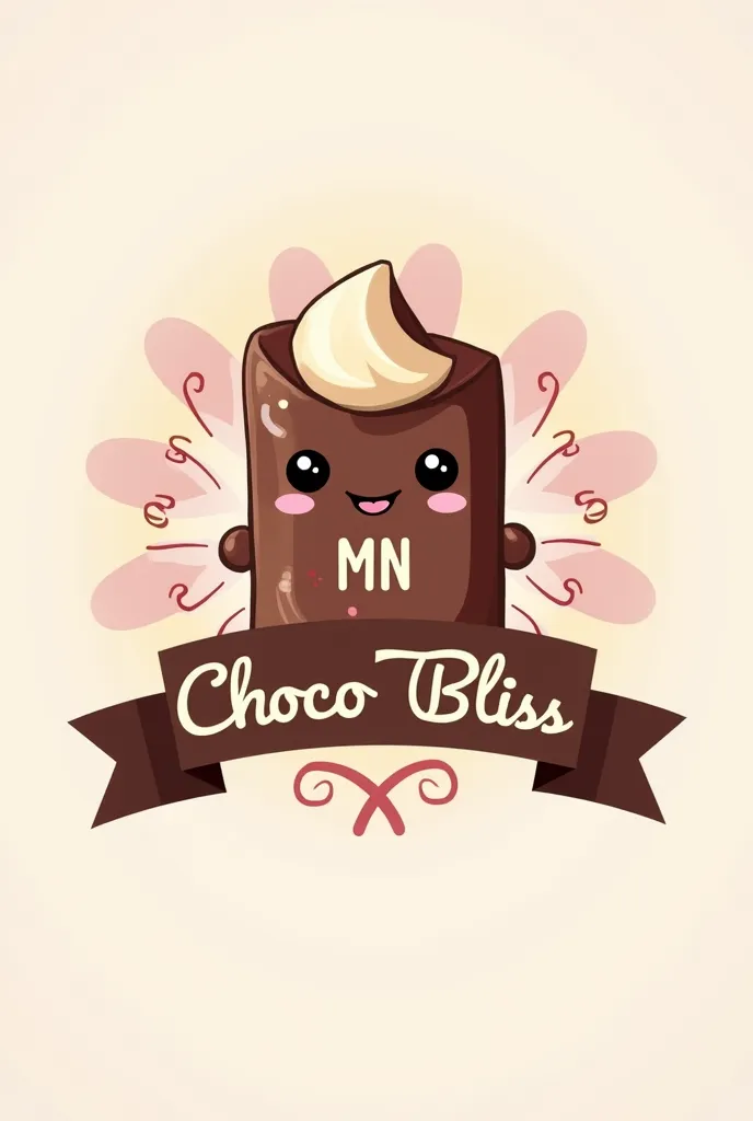 Logo design for a candy store called MN choco Bliss 