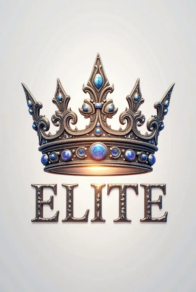 Using the second photo create with the word ELITE with a princess crown on it and then don't add a background to it because i want to add it to my ID CARD