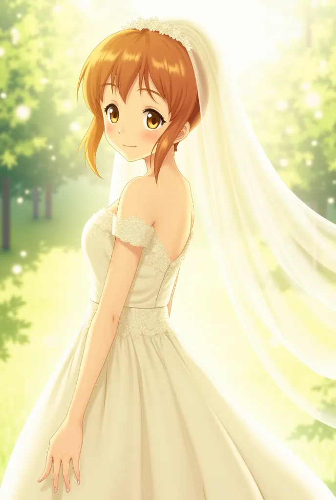 Moritaka inuzuka Put on a wedding dress