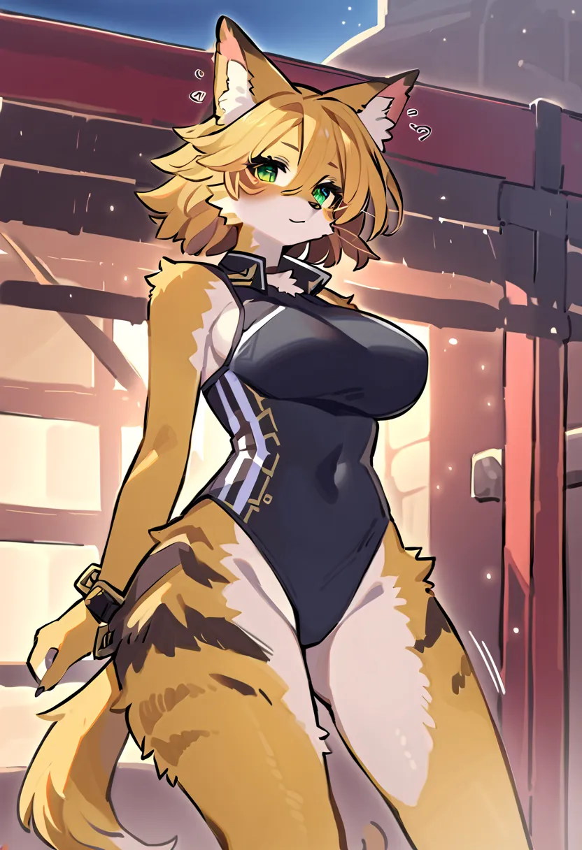 (top quality, best quality, by Kawarage_Yatano, High-quality illustrations, masterpiece, perfect artwork, cinematic light and shading, 16k, 1080p, uploaded on e621)(kemono, furry, anthro, alone), 1 larger female, (very detailed body, face, tail, arms, hand...