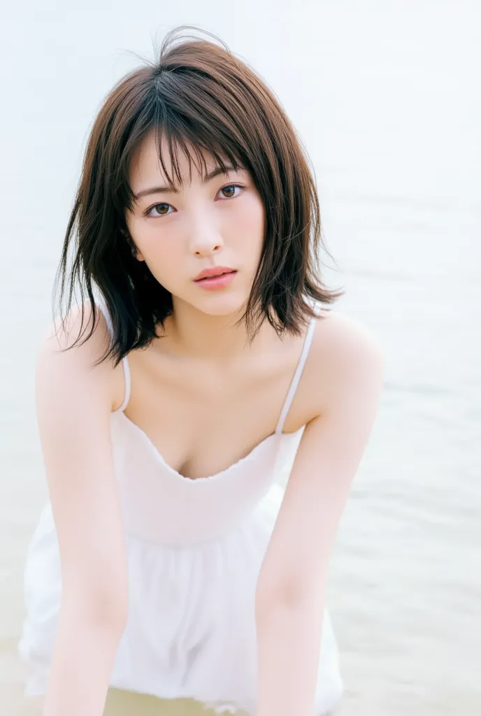 Miyami Hamabe、bikini、white