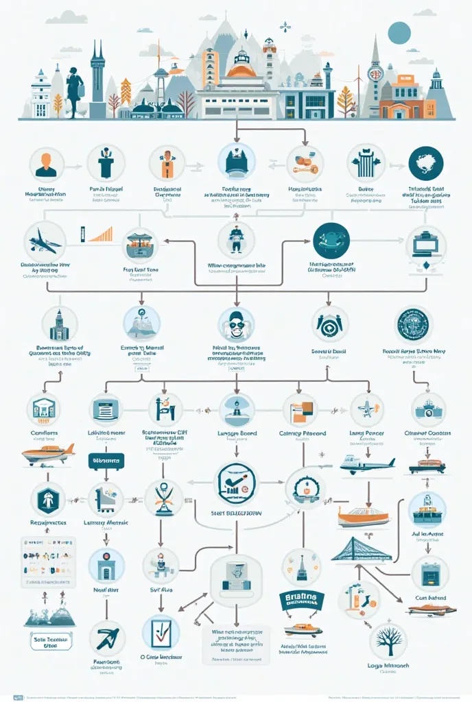 tourism industry organisation chart