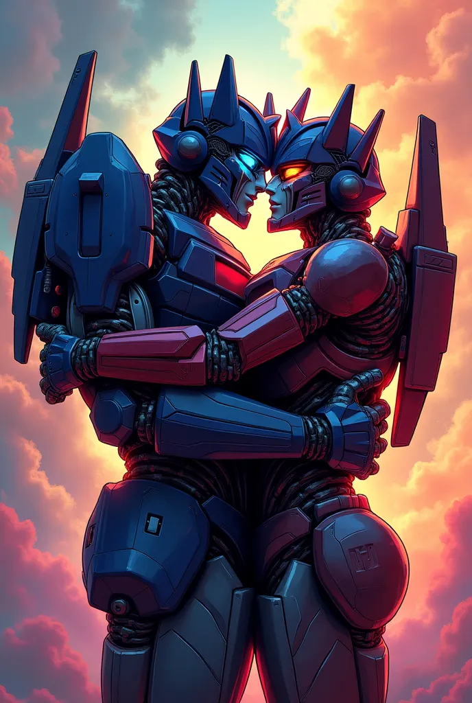 Megatron kissing optimus prime 🏳‍🌈🏳‍🌈🏳‍🌈 gay