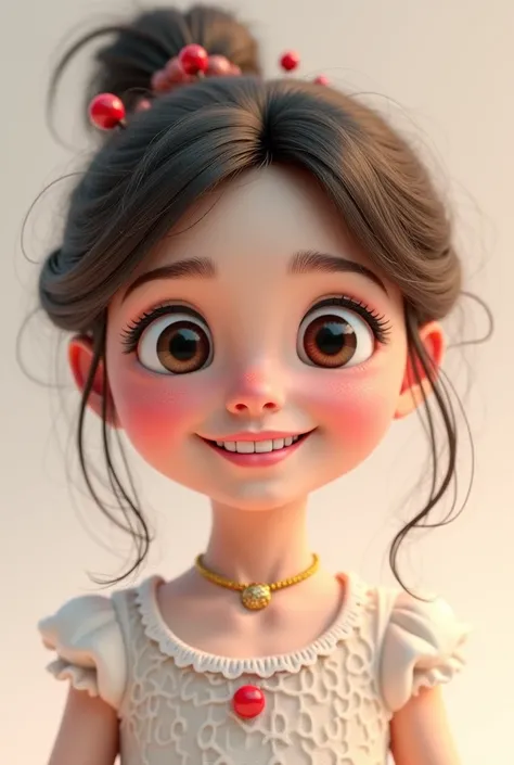 3D cute girl 