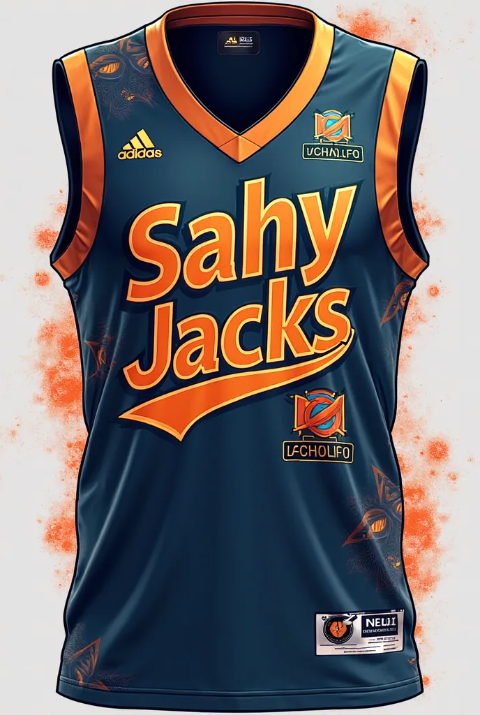 I want a basketball jersey, for my “Sahy Jacks” team