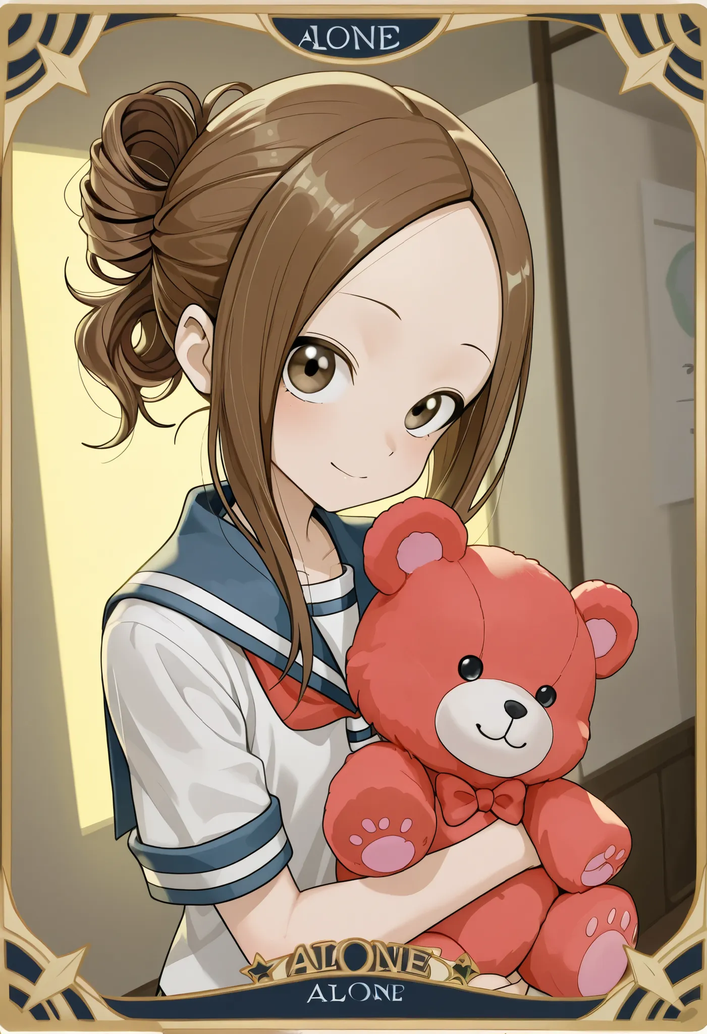 Takagi-san,bear plush toy