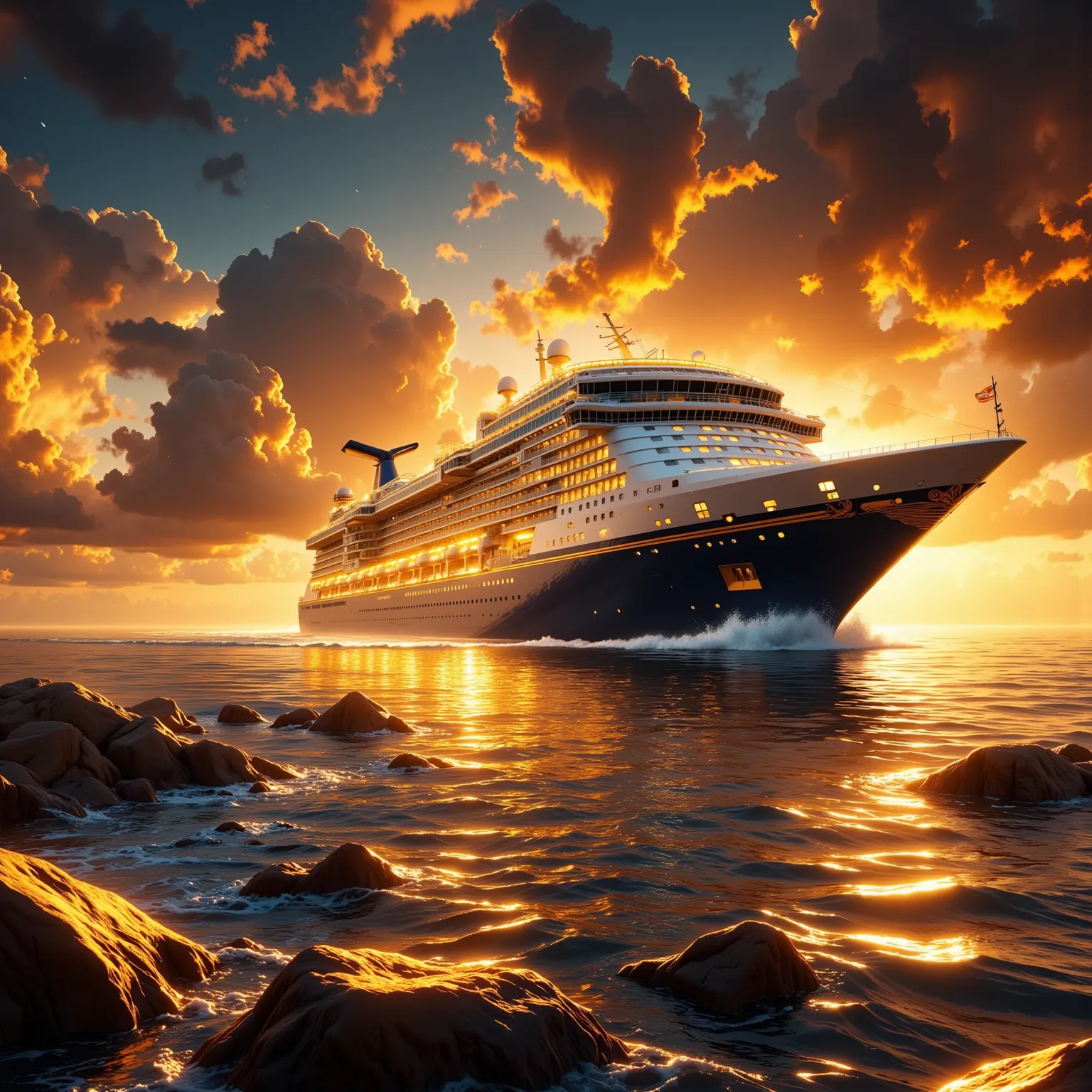 황금으로 가득한 cruise ship (Cruise Ship)  Draw me, 초고화질에 cruise ship (Cruise Ship) was shining in gold, , cruise ship (Cruise Ship) 이 황금색Iya , ultra high definition, 8k image, More light yellow and golden, 황금cruise ship (Cruise Ship)  – , 모든 세상의 구원과 평화와 행복을 기도하는...