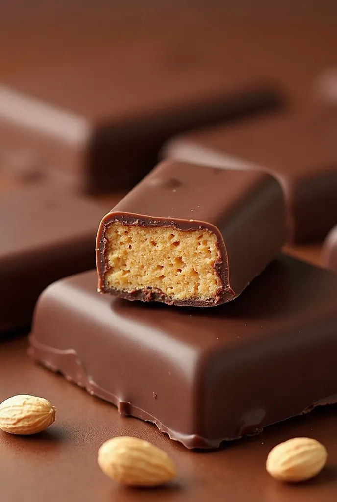 Chocolate peanut bars