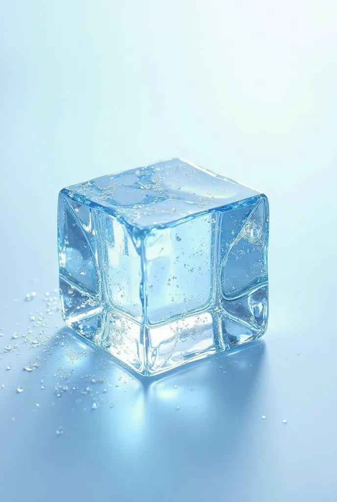 blue ice cube of water. hIGH QUALITY. PNG image with transparent background