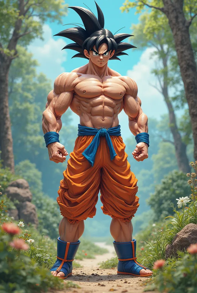 Goku in panties