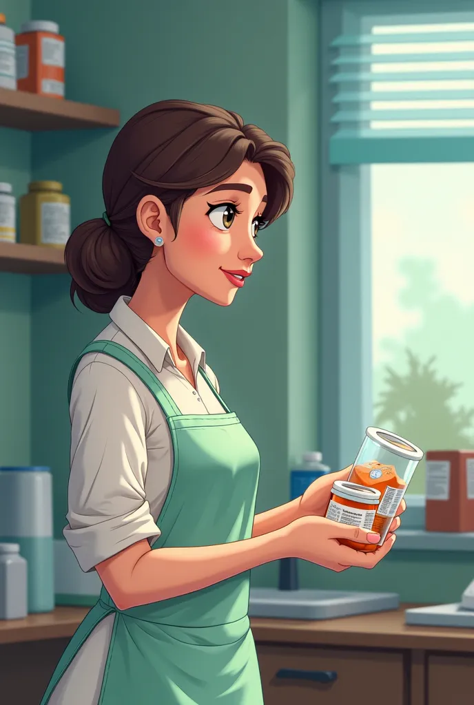 *Scene 4: (Manager or administrative)*
(Mariana's vignette organizing medicines and material in the infirmary)
Mariana (thinking): "I must check that we have everything we need for emergencies."
 Narrator : "She is also in charge of having the first materi...