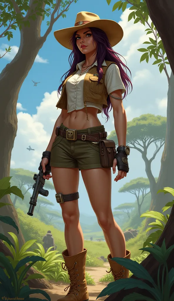 league of legends safari caitlyn