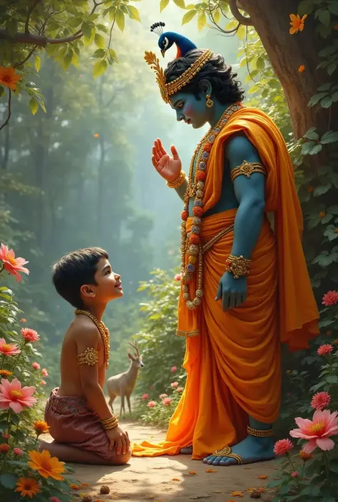 Bhagwaan krishna and Boy name Saurabh