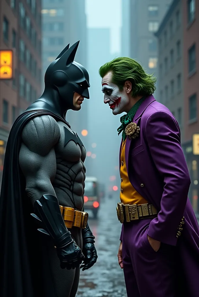 An image of Batman talking to the Joker 