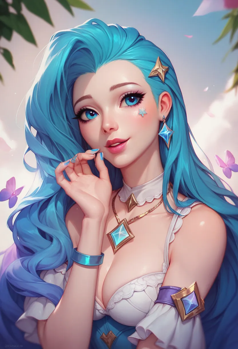 League of Legends Seraphine, beautiful, cute