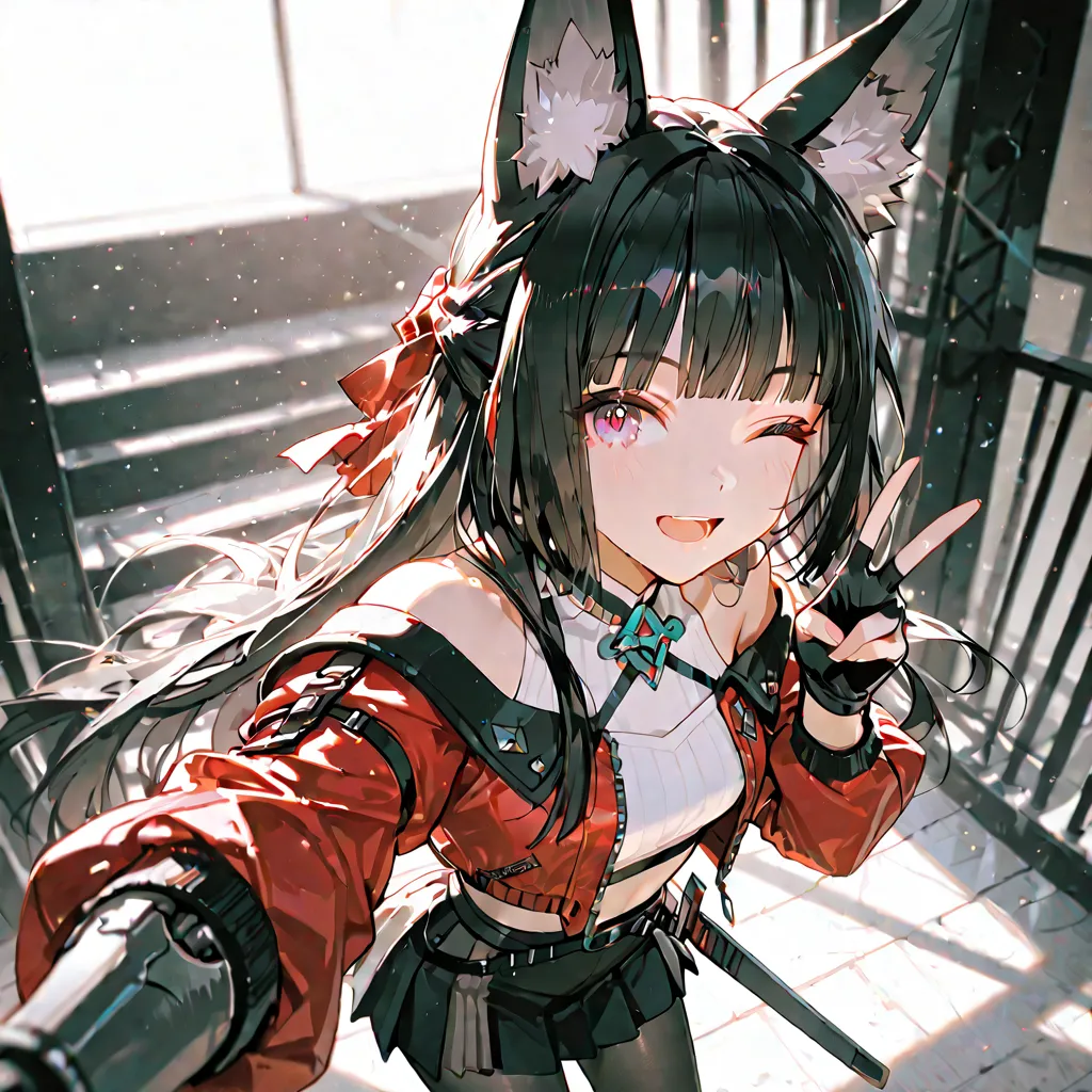 (EyesHD:1.2), masterpiece, best quality, ultra-detailed, very aesthetic, sharp focus, depth of field, vibrant colors, ray tracing, best lighting, detailed illustration, detailed background, cinematic, beautiful face, beautiful eyes, 1girl, hoshimi miyabi, ...