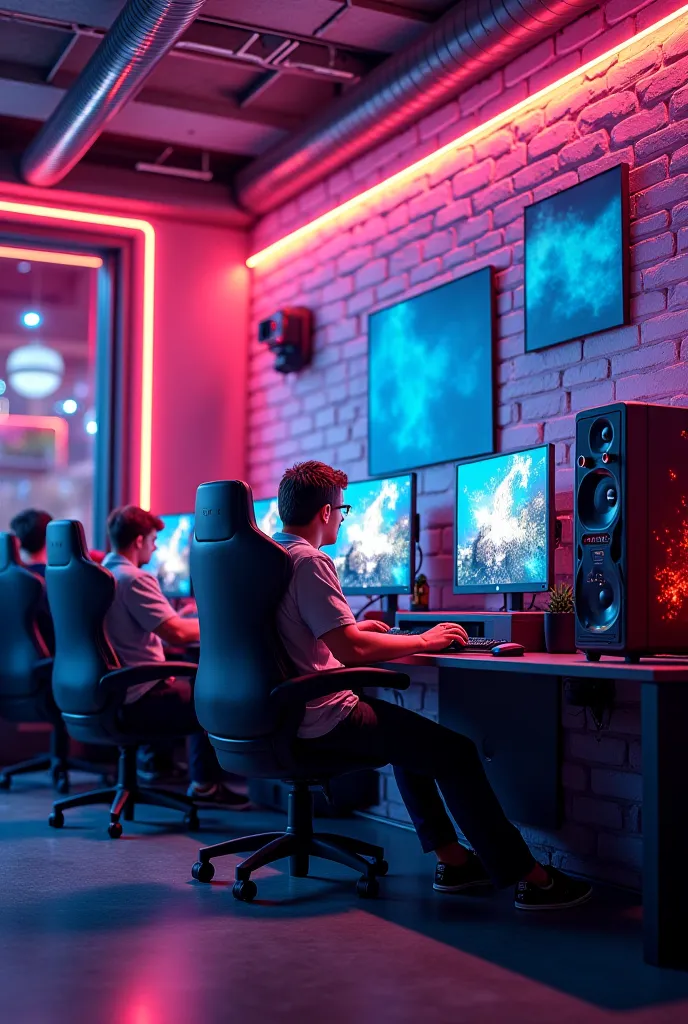 Gaming room and six up gaming