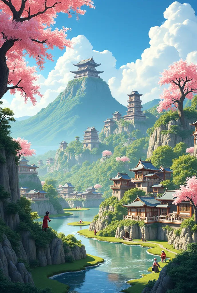 Once upon a time, in the prosperous kingdom of Okura, everything thrived in harmony. The air was filled with a gentle breeze, and the atmosphere was as serene as a perfect spring day.

