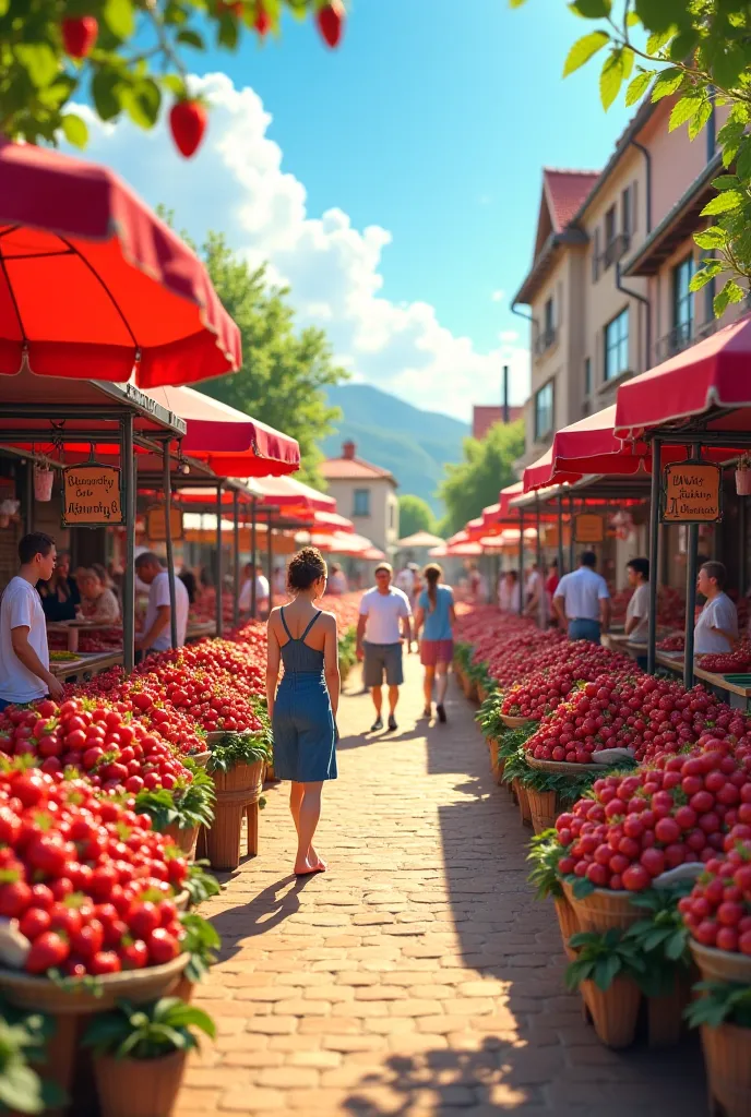 Strawberry Market 