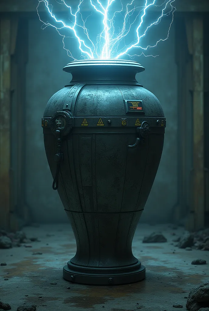 Electric urn with interrogation 