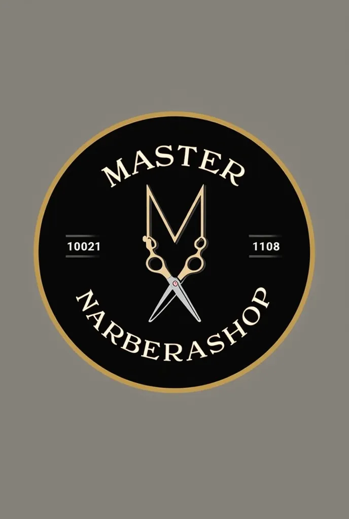 Of course! Aqui está uma iTheia para o logo da **master narberashop**:

### concept:
- **Estilo Clássico com Toque moTherno**: Combine elInentos tradicionais The barbearia com um Thesign moTherno e sofisticado.
- **Cores**: therefore, logo design to convey...