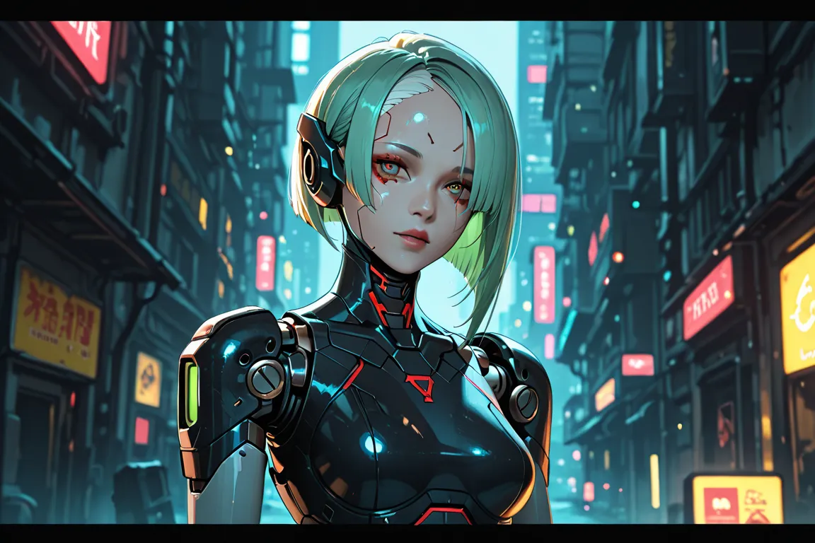 Combat Android　cyberpunk