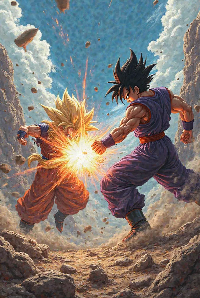 Video Dragon Ball z fight 