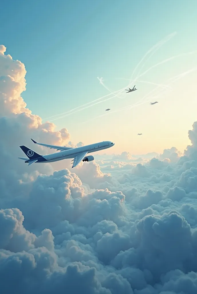 A background screen related with aviation
