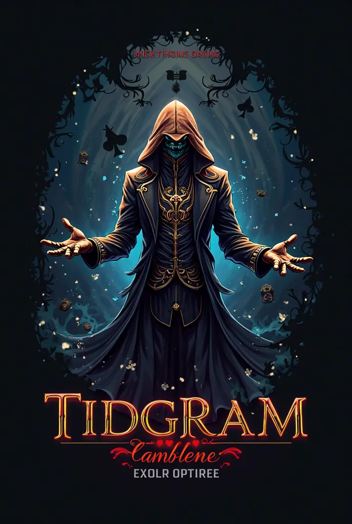 . I need a logo for my gambling group , THE NAME IS TIDGRAM