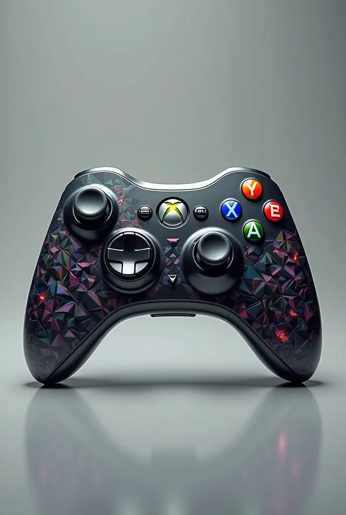 An Xbox 360 controller with more relevant geometric shapes