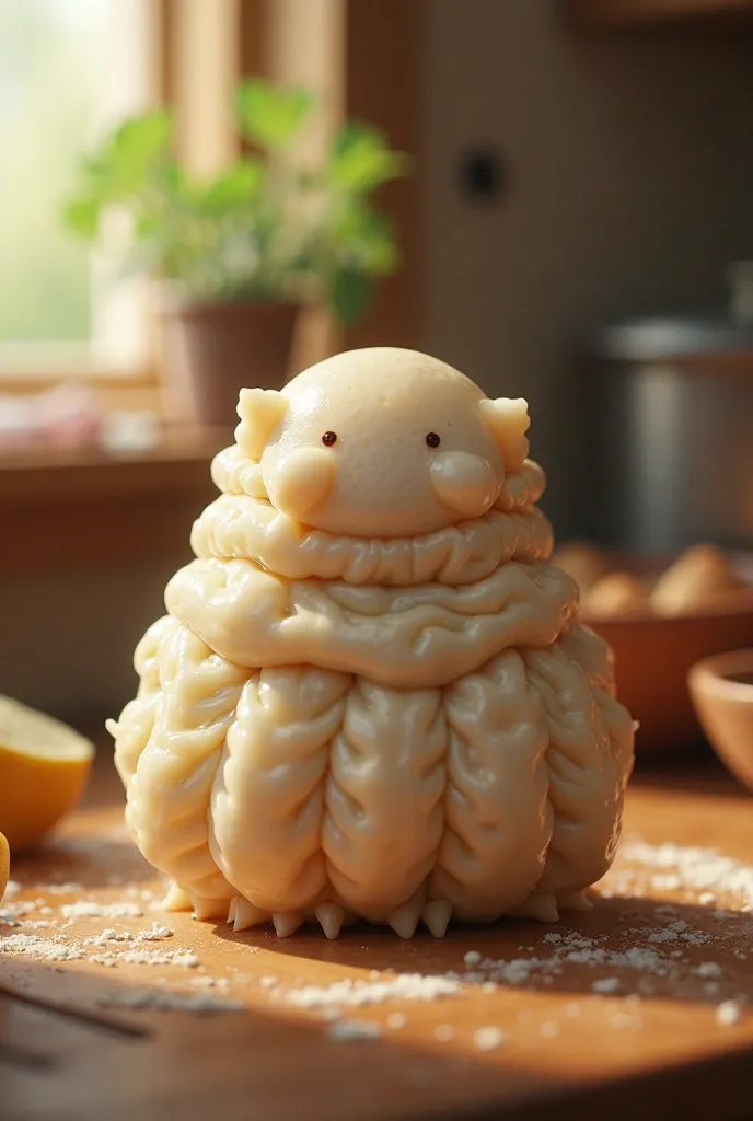 Real tardigrade dumpling