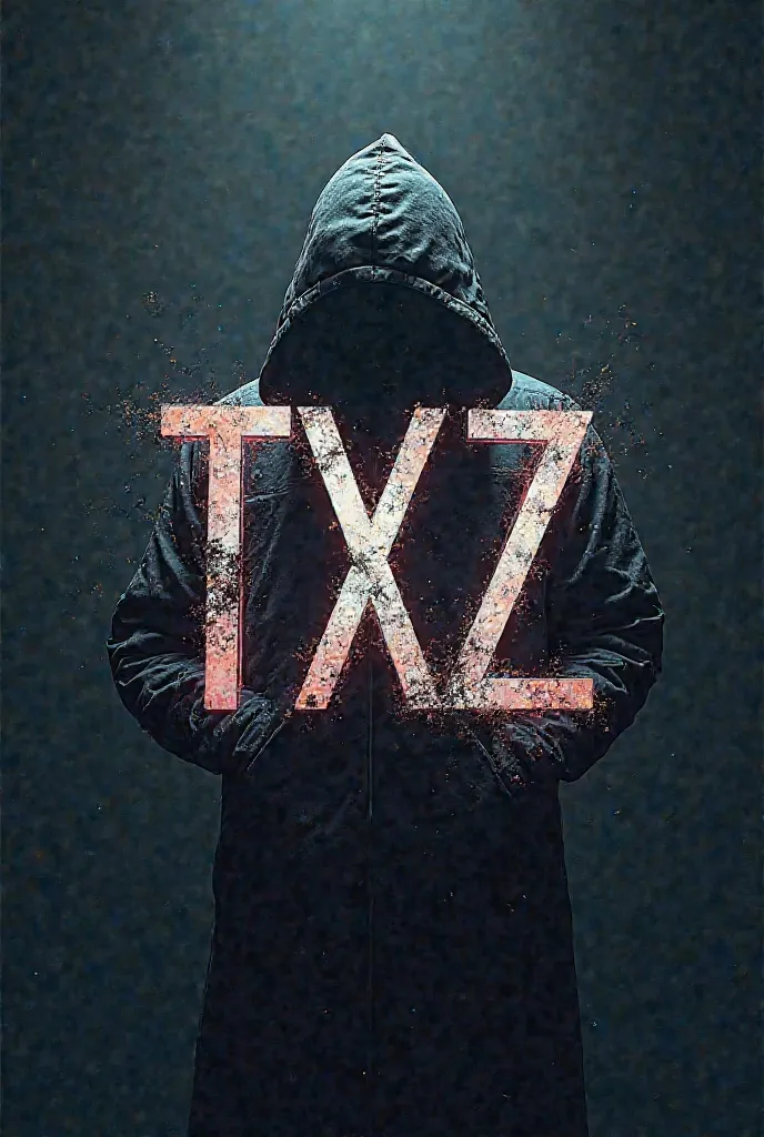 Create me a text image with the initials txZ