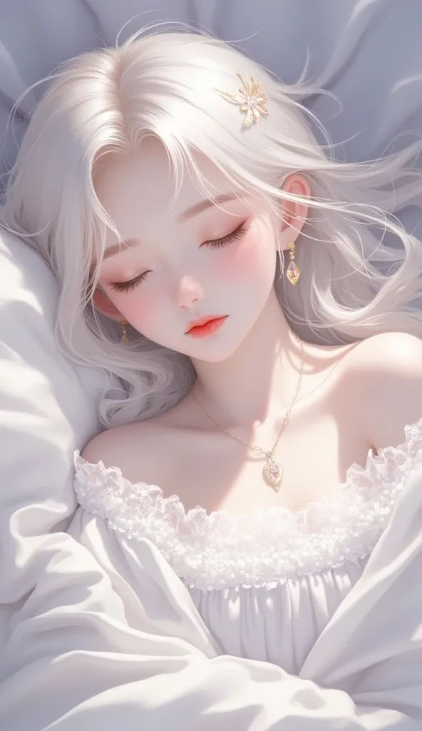 Hot cute gorgeous anime girl took a nap with her name