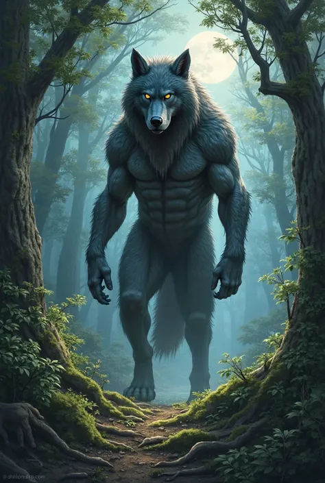  forest,  Book cover , werewolf

