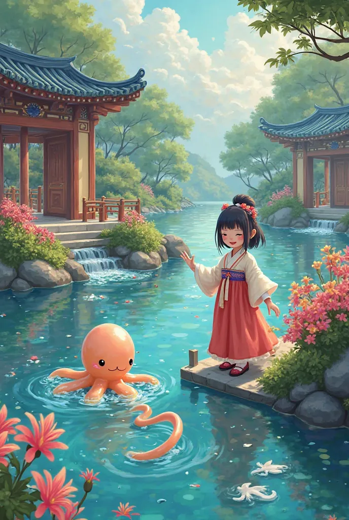 Squid keeper Korean game 