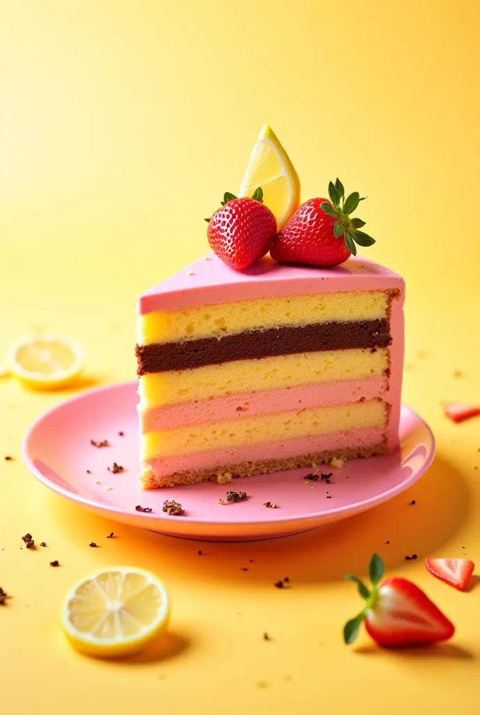 Product cover Lemon cake Product name Layer Joy is made with other flavors of chocolate strawberry and lemon