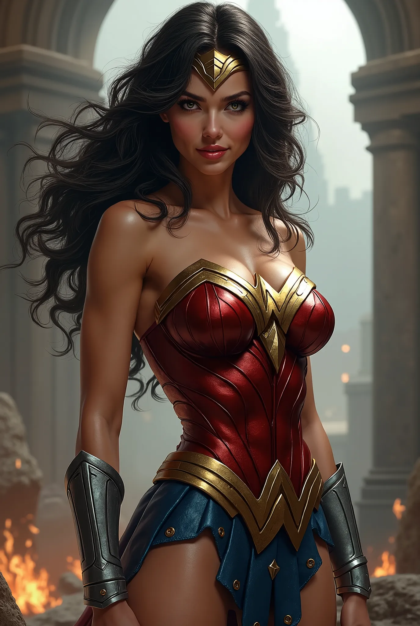 wonderwoman sexy in four
