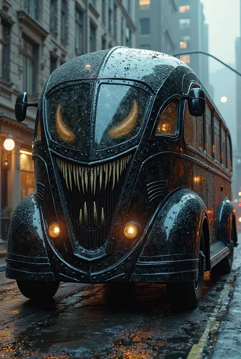 Venom BUS, The bus is eerily similar to Venom, Realistic photo of the bus