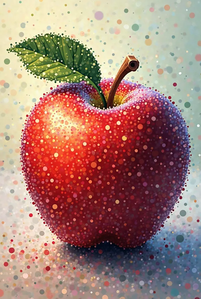 apple pointilism