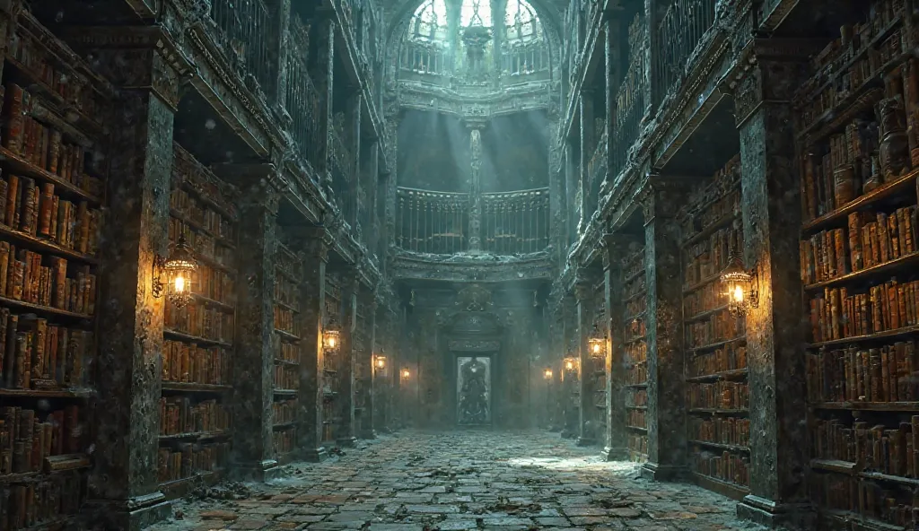 
📌 A place erased from reality, yet still lingering in the forgotten corners of existence. No doors lead to it, no maps show its location. It can only be found by those who were never meant to find it.

📌 Towering shelves stretch endlessly, filled with boo...