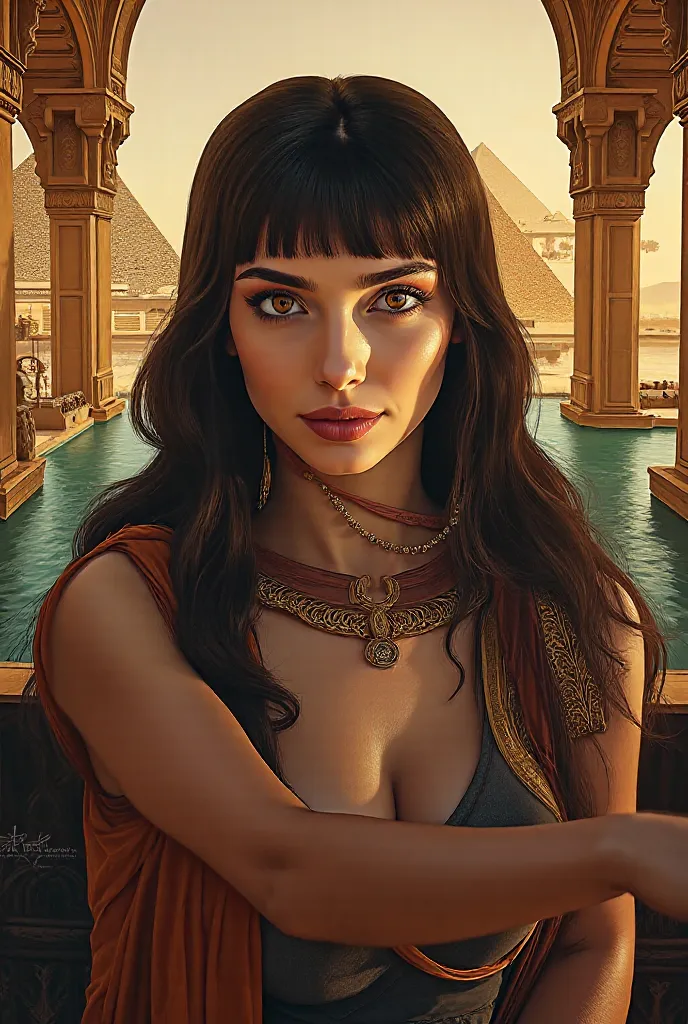 Create an archetype of Cleopatra with my traits 