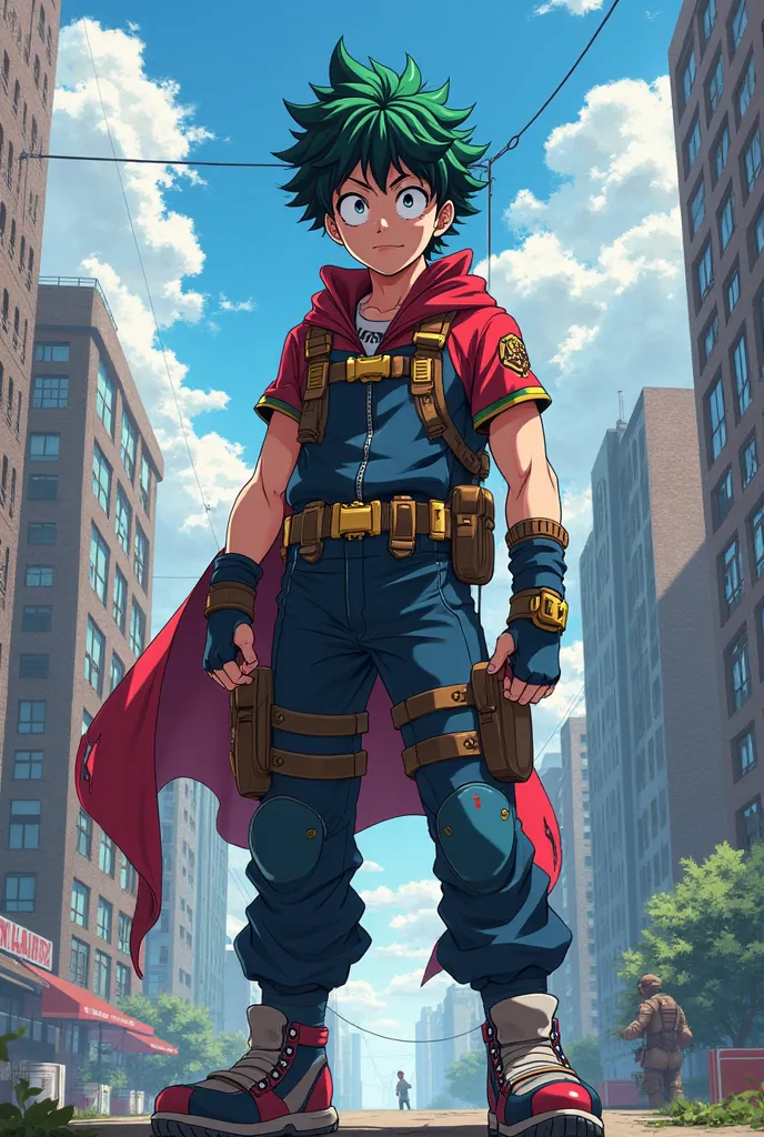 More Boku style in Hero Academia