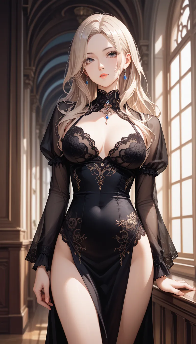 masterpiece, best quality, ultra-detailed, 8k, intricate details, わきDownを見せない, Down, no background, becomes transparent when you stare at it {x}, PE, front view, cowboy shot, Perfect and Beautiful Face, beautiful breasts, ( Read more), slim, light blond lo...