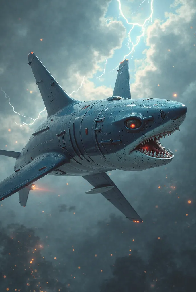 Combine a shark with a jet 