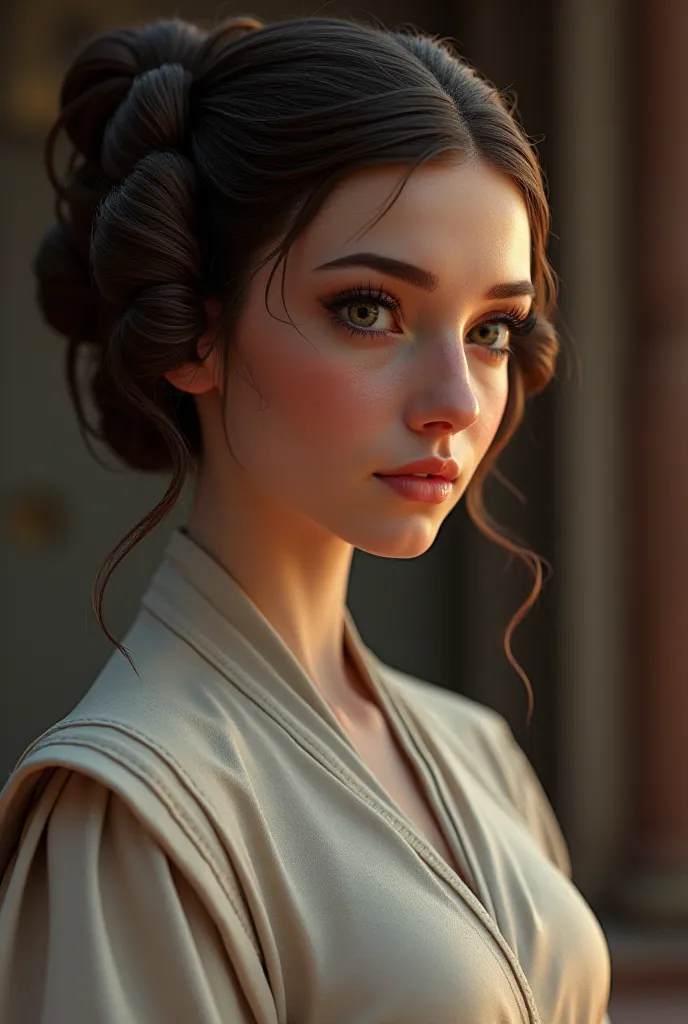 (1girl,(princess leia,star wars),(alien_harem),(hair buns),(slave_outfit),detailed face,beautiful detailed eyes,beautiful detailed lips,extremely detailed eyes and face,long eyelashes,realistic,photorealistic,photo-realistic:1.37,best quality,4k,8k,32k,hig...